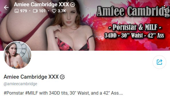 Amiee Cambridge XXX amieecambridge